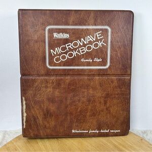 Vintage Watkins Microwave Cookbook for Kitchen Enthusiasts‎